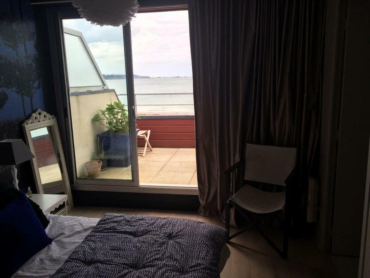 Petit Havre De Paix Face A La Mer Lancieux Esterno foto